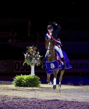 Jodie Hall McAteer makes history when crowned Leading Pony Showjumper at Horse of the Year Show